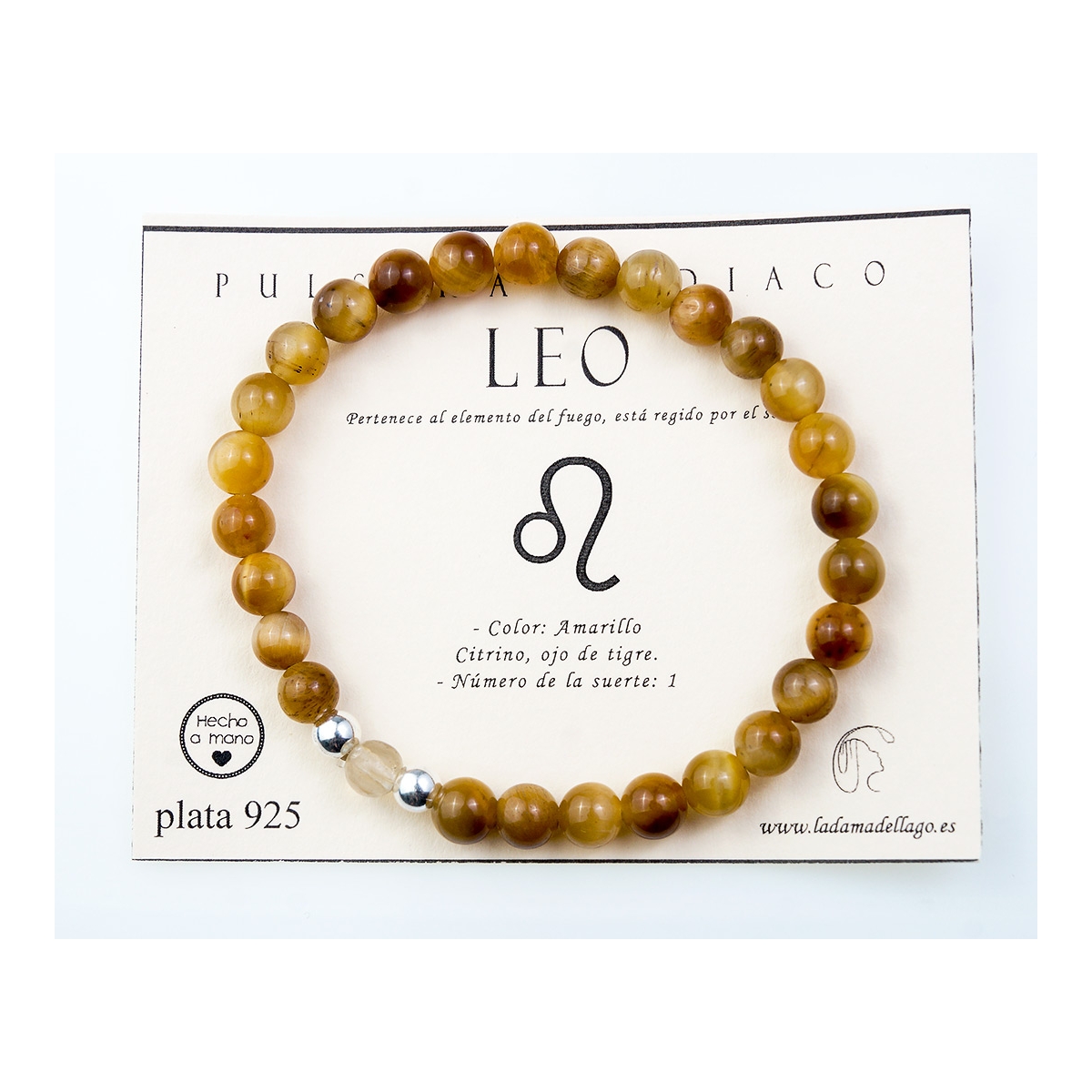 Pulsera zodiaco Leo