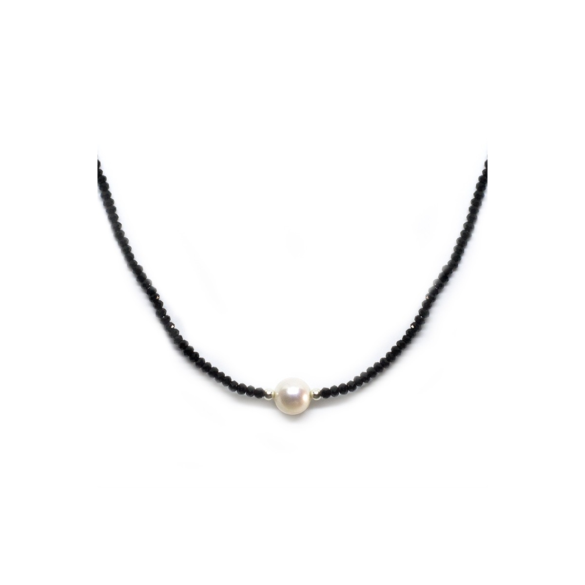 Collar swarovski con perla cultivada